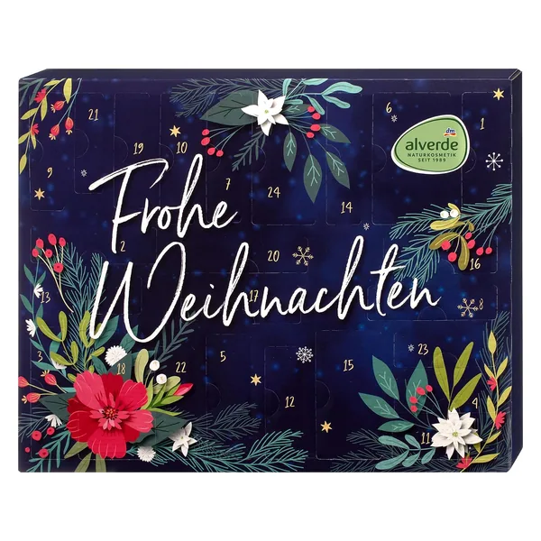 alverde calendrier de l'avent cosmétiques naturels