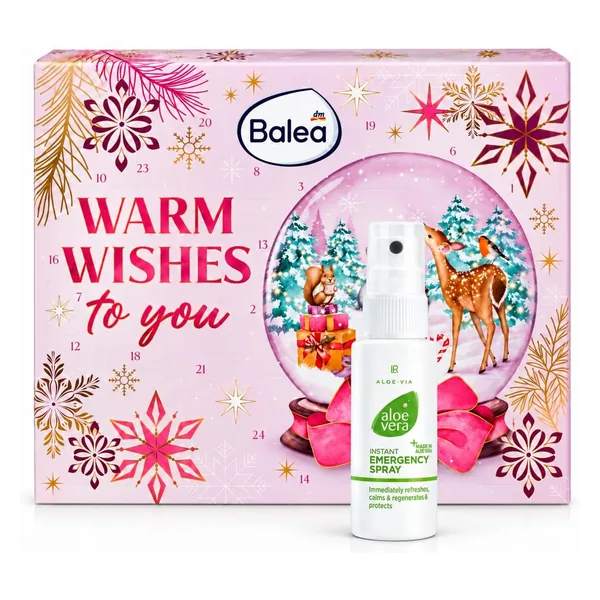 Balea Warm Wishes calendrier de l'avent